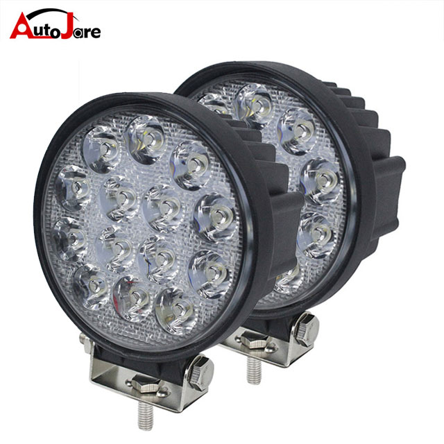 2x 42W LED Arbeitsscheinwerfer 3990 Lumen