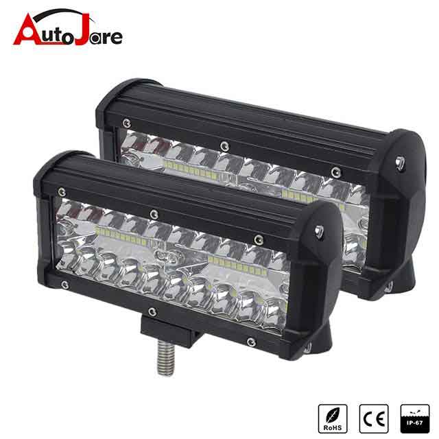 2x 120W LED Arbeitsscheinwerfer Light Bars 5960 Lumen