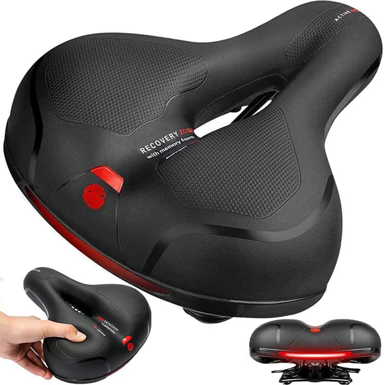 AutoJare Fahrradsattel Komfortabler Weicher Wasserdichter Memory Foam ...